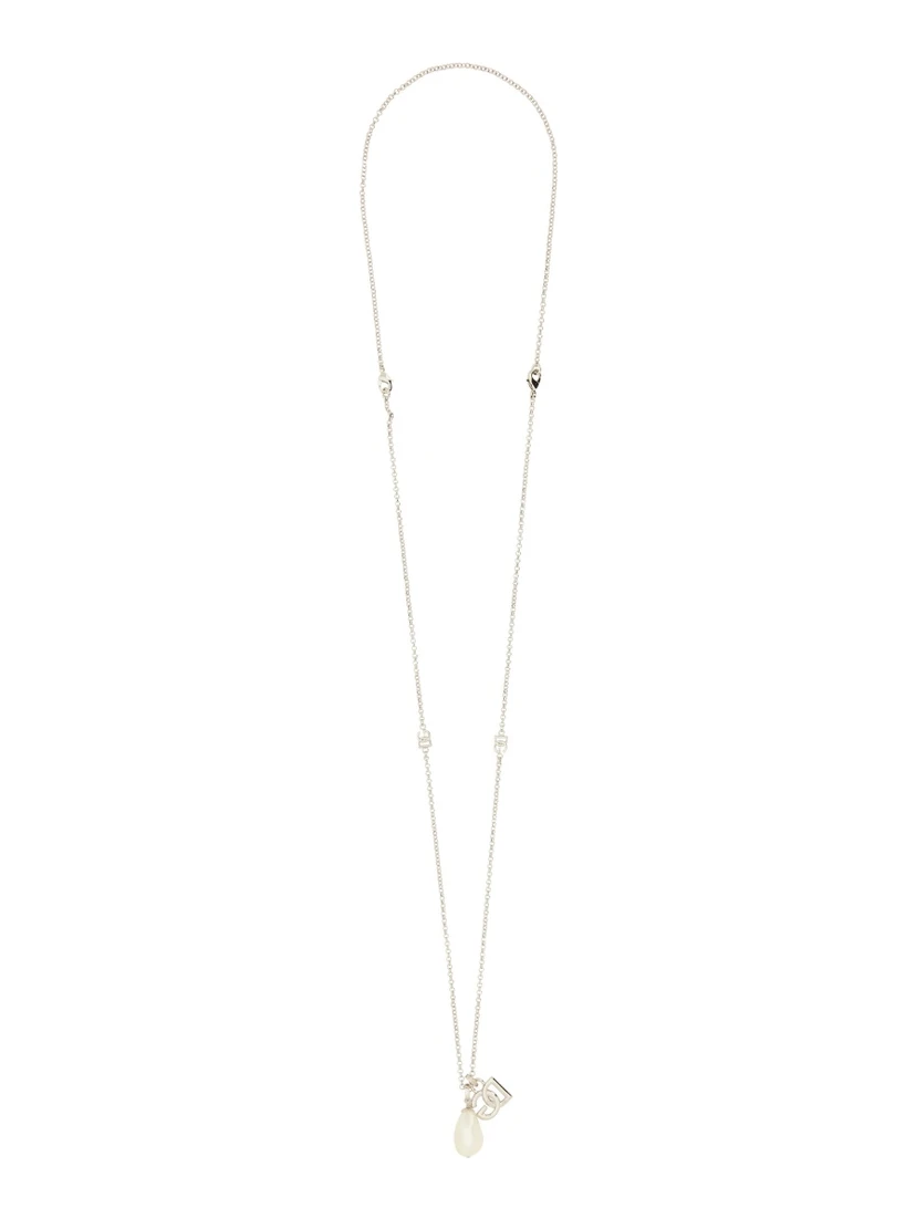 DG LOGO DROP NECKLACE