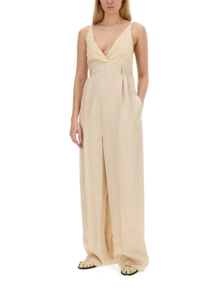 MALFILE' SATIN JUMPSUIT alternative