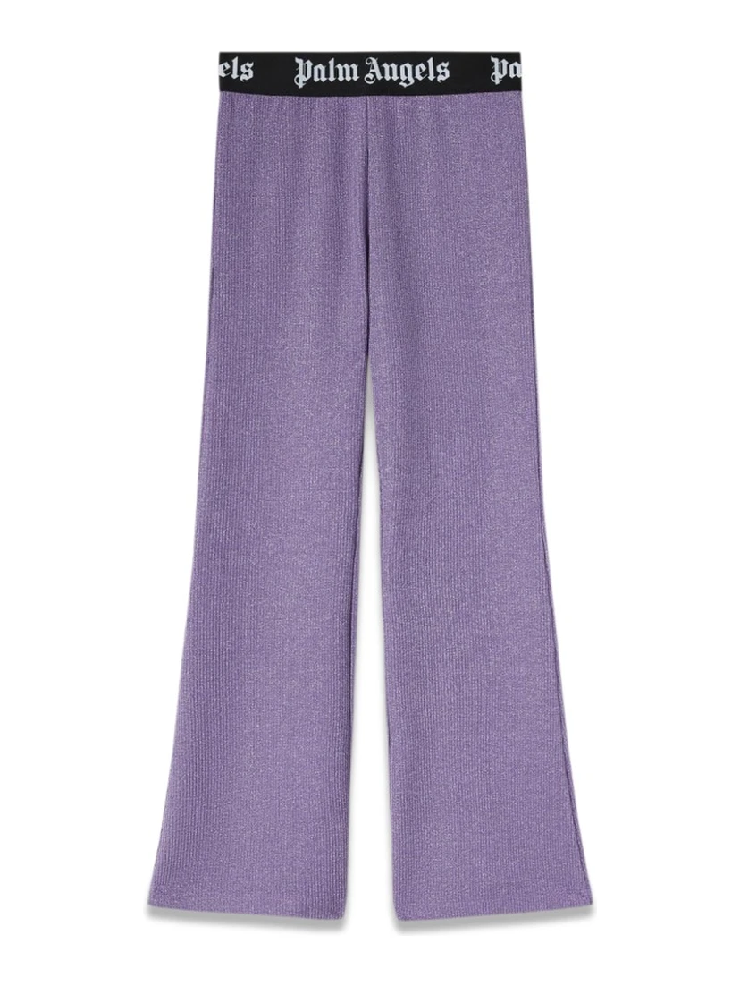 logoband lurexrib flarepants