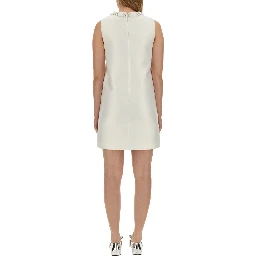 MINI DUCHESSE DRESS WITH CRYSTALS