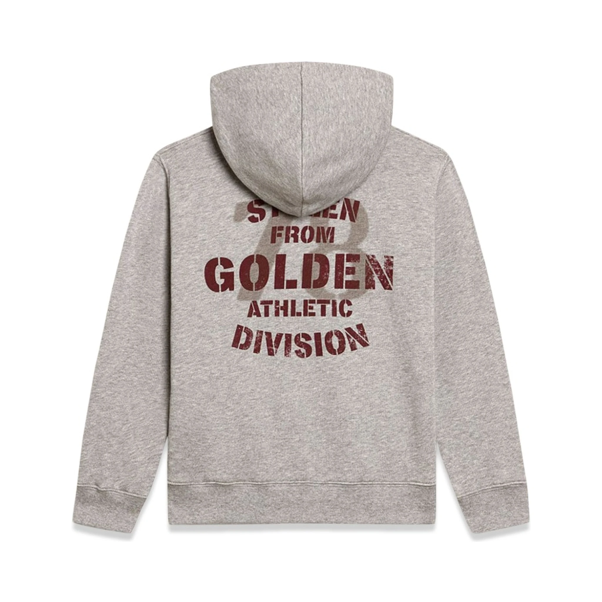 journey/ boy's zipped sweatshirt hoodie/ melange cotton stolen from golden print