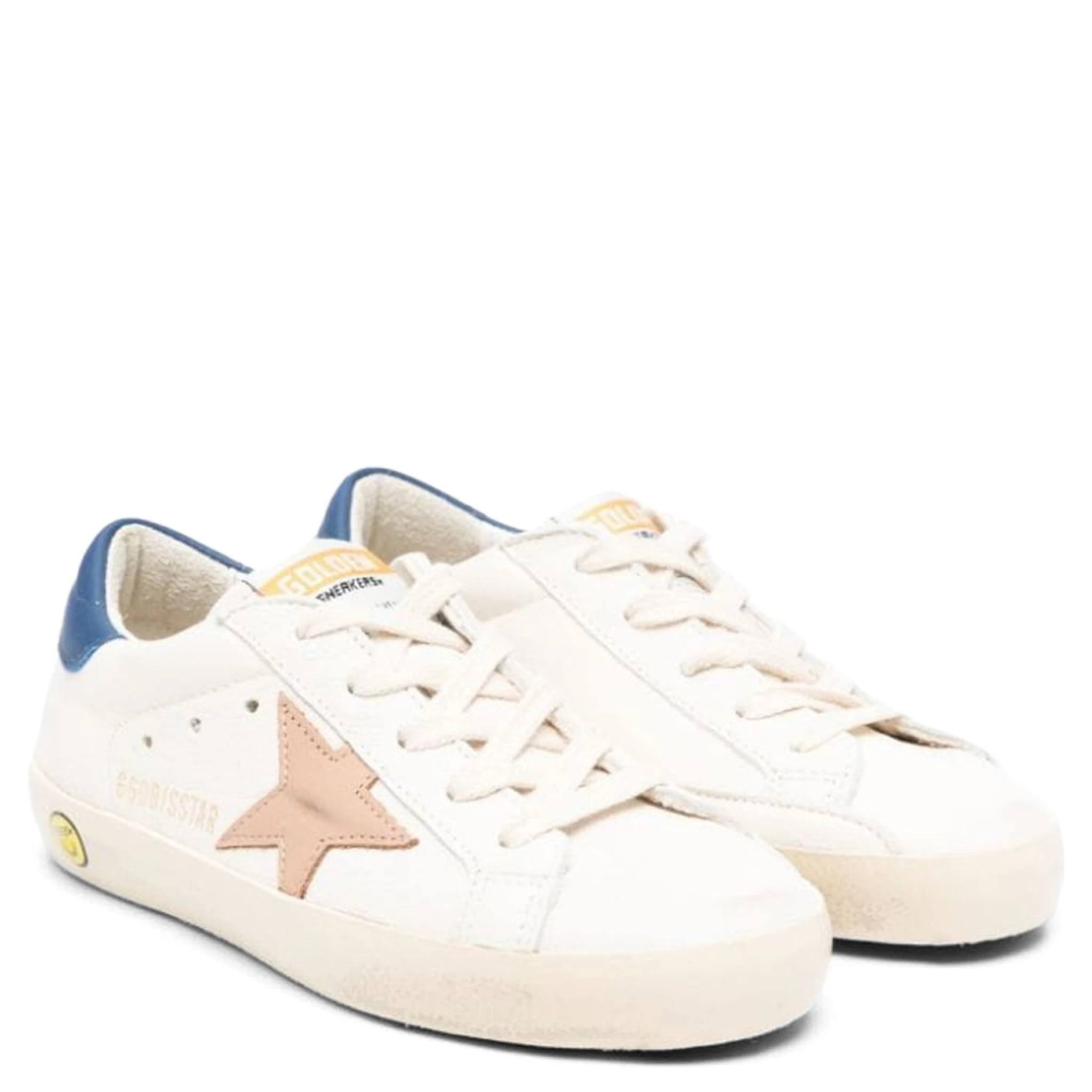 super star nappa leather upper and list nubuck star leather heel