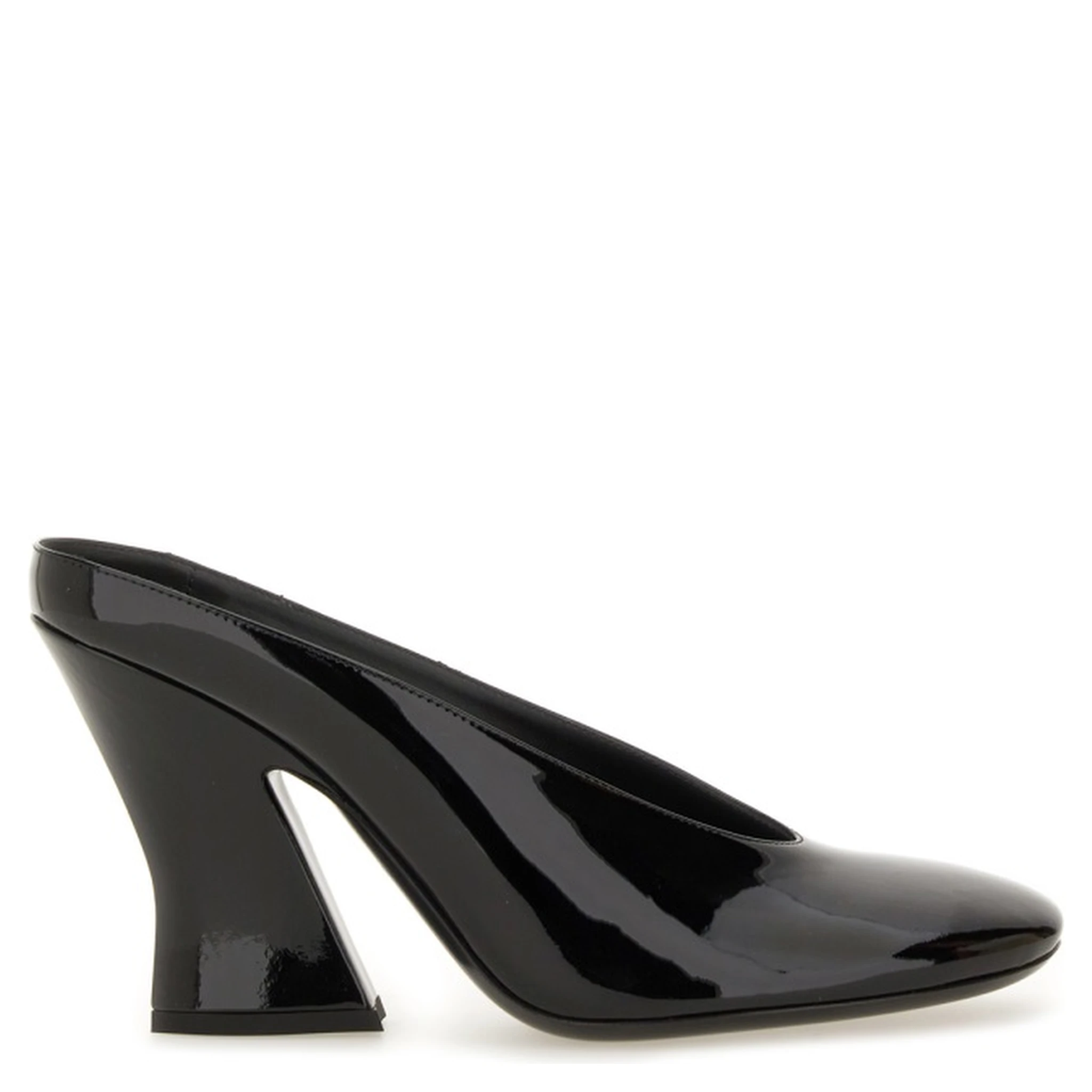 "SCULPTED" LEATHER PUMPS