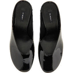 "SCULPTED" LEATHER PUMPS