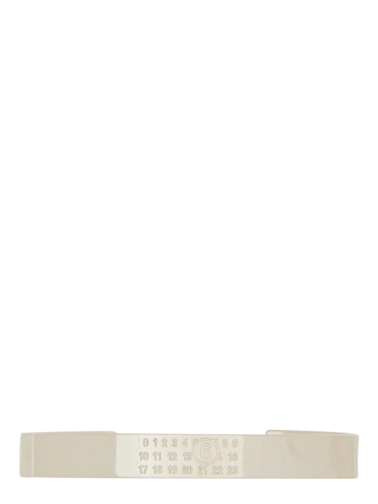 NUMERIC SIGNATURE RIGID BRACELET