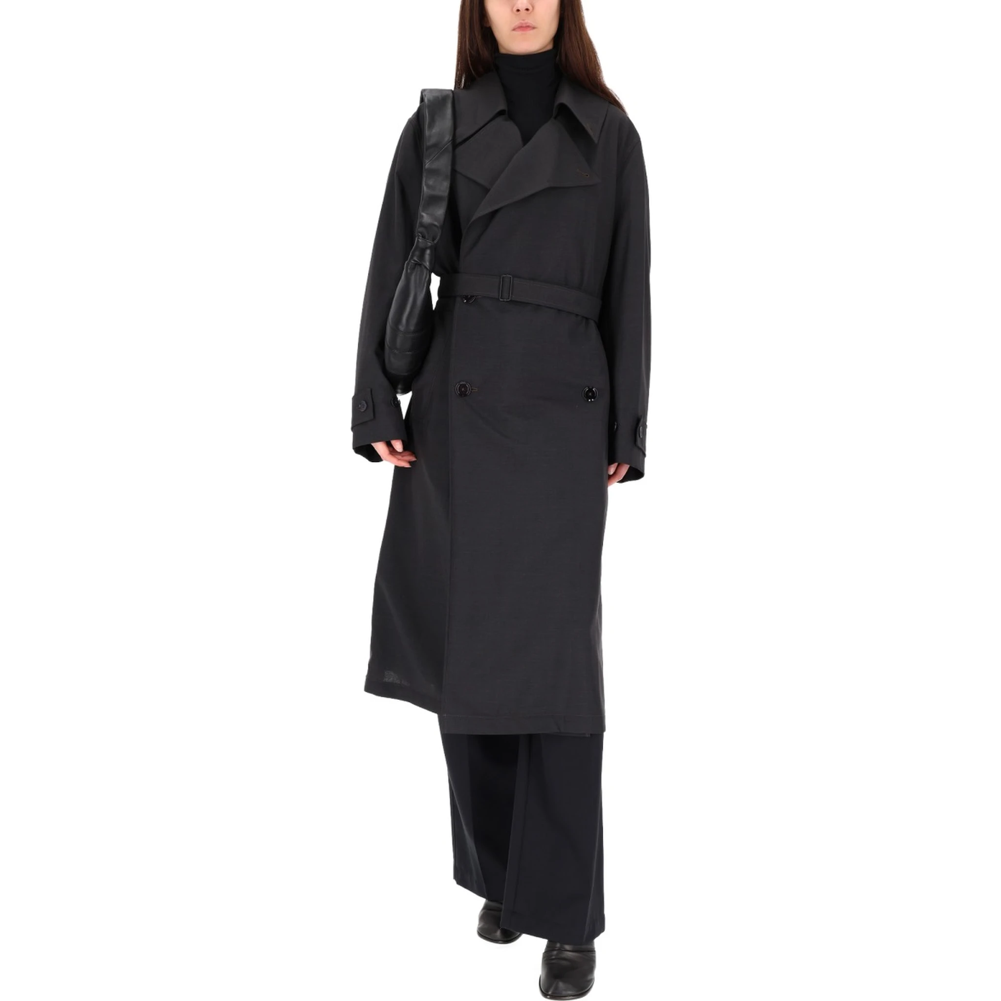 DOUBLE-BREASTED TRENCH COAT