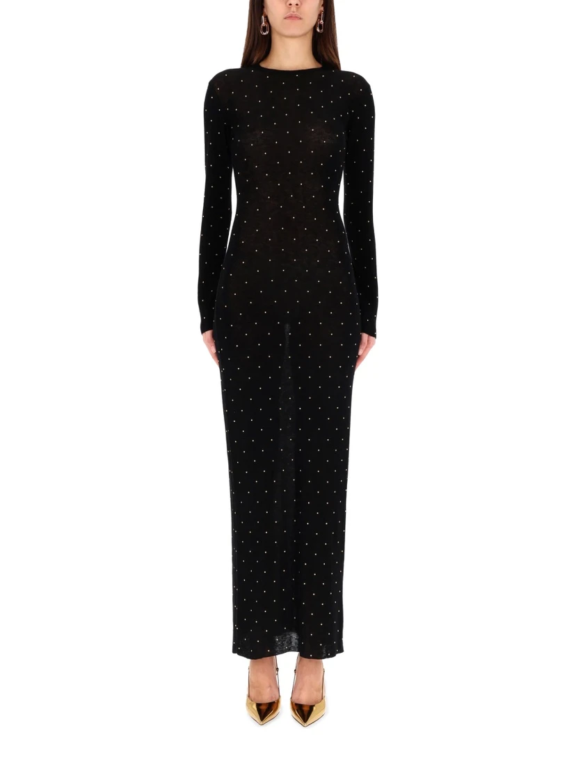 SECOND-SKIN EFFECT LONG DRESS