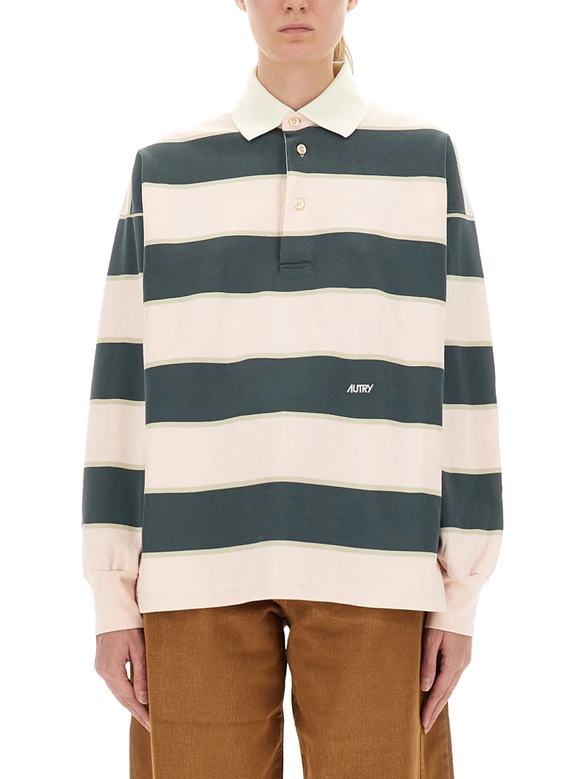STRIPED POLO.