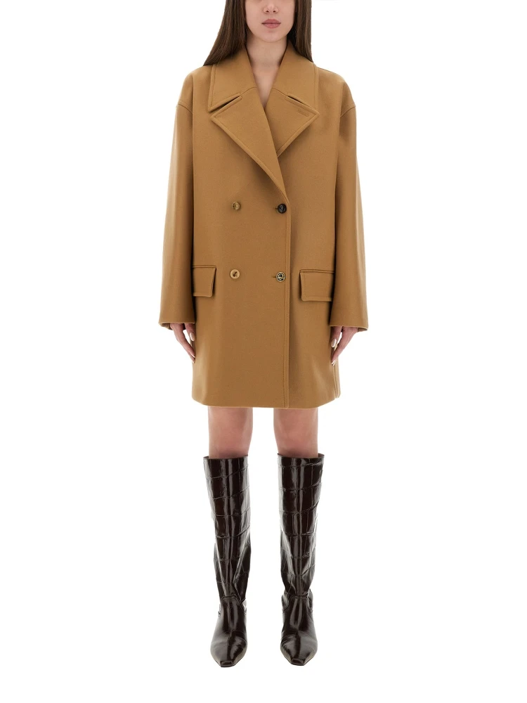 DOUBLE-BREASTED COAT