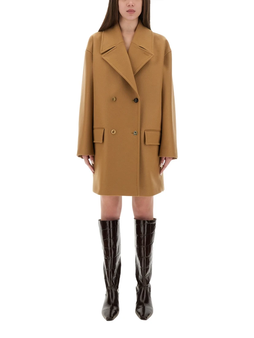 DOUBLE-BREASTED COAT