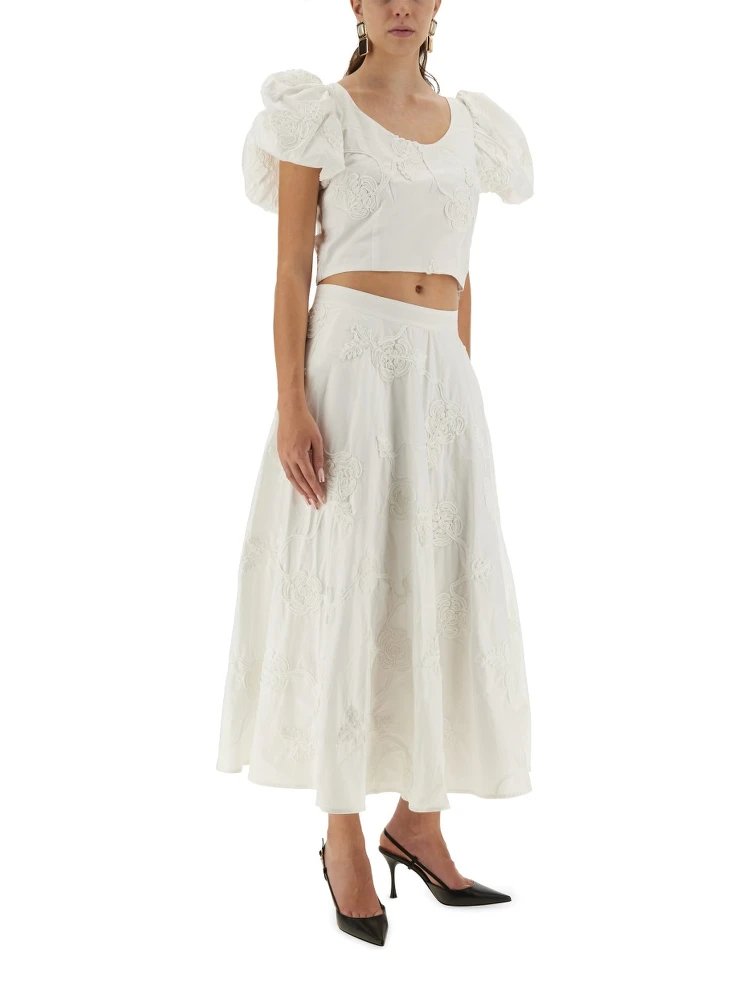 FLORAL MIDI SKIRT alternative