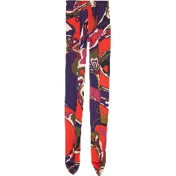 ORCHID PRINT TIGHTS