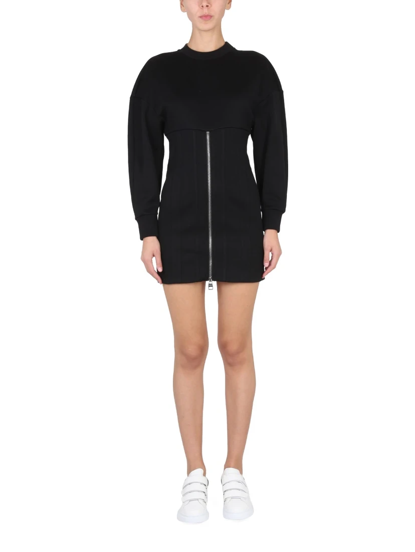 MINI DRESS WITH COCOON SLEEVES