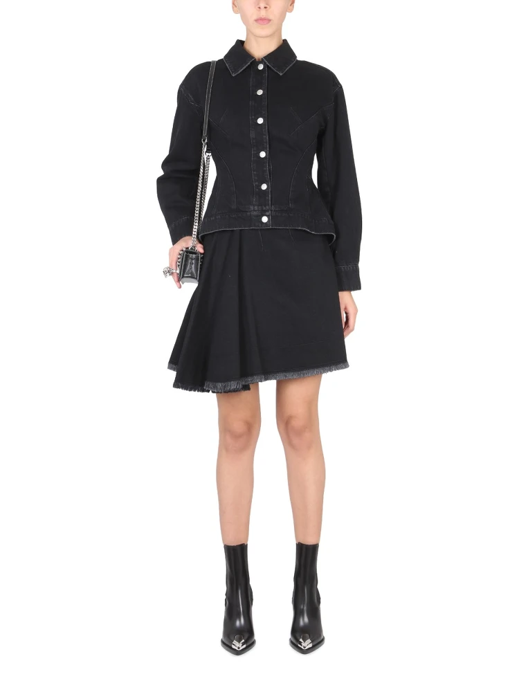 ASYMMETRICAL MINI SKIRT alternative