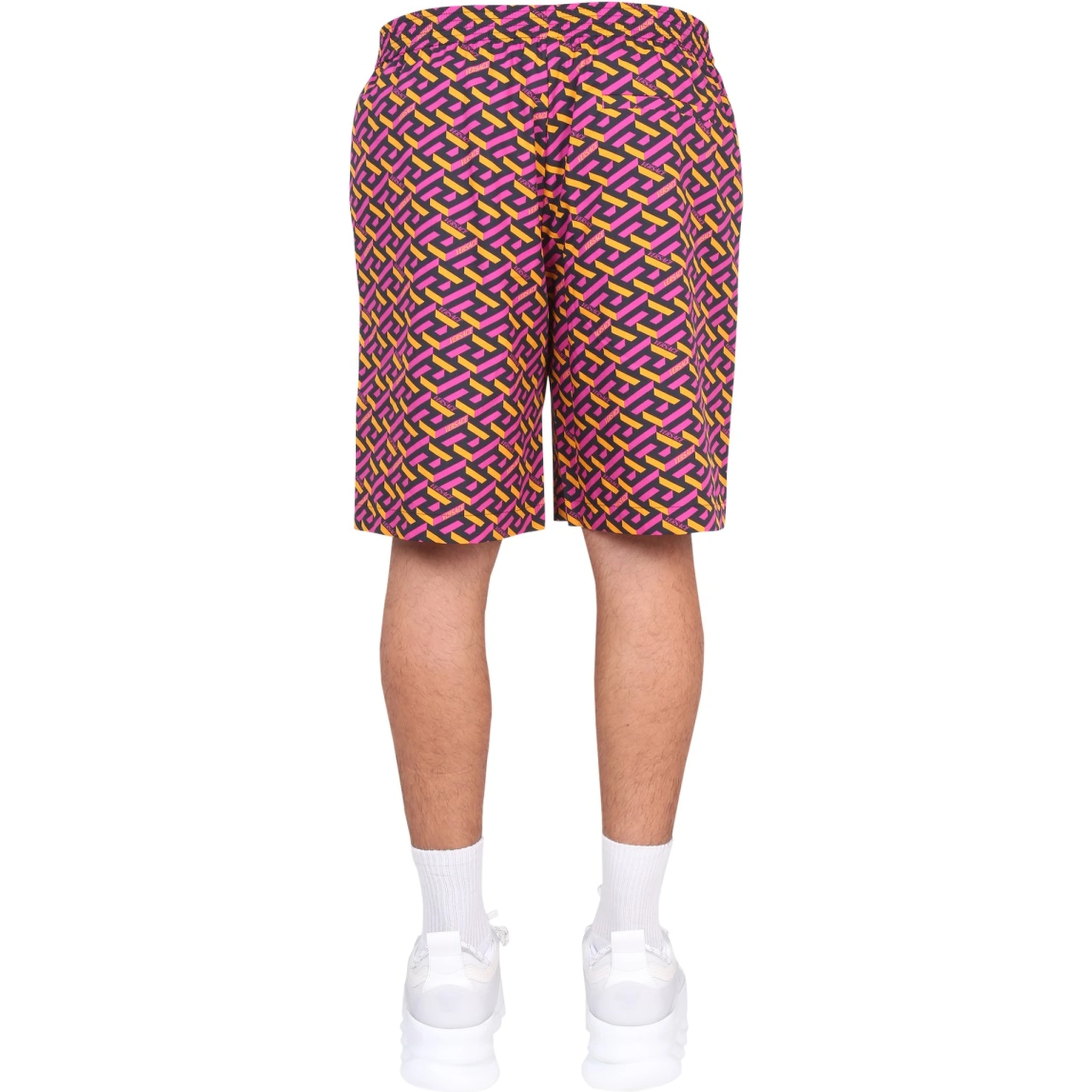 SHORTS WITH LA GRECA PRINT