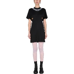 DRESS WITH 3D "CHAIN" PRINT