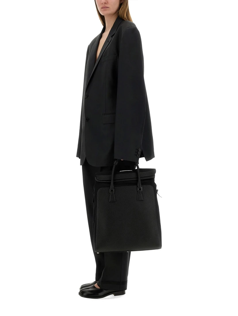 WOOL AND MOHAIR PANTS