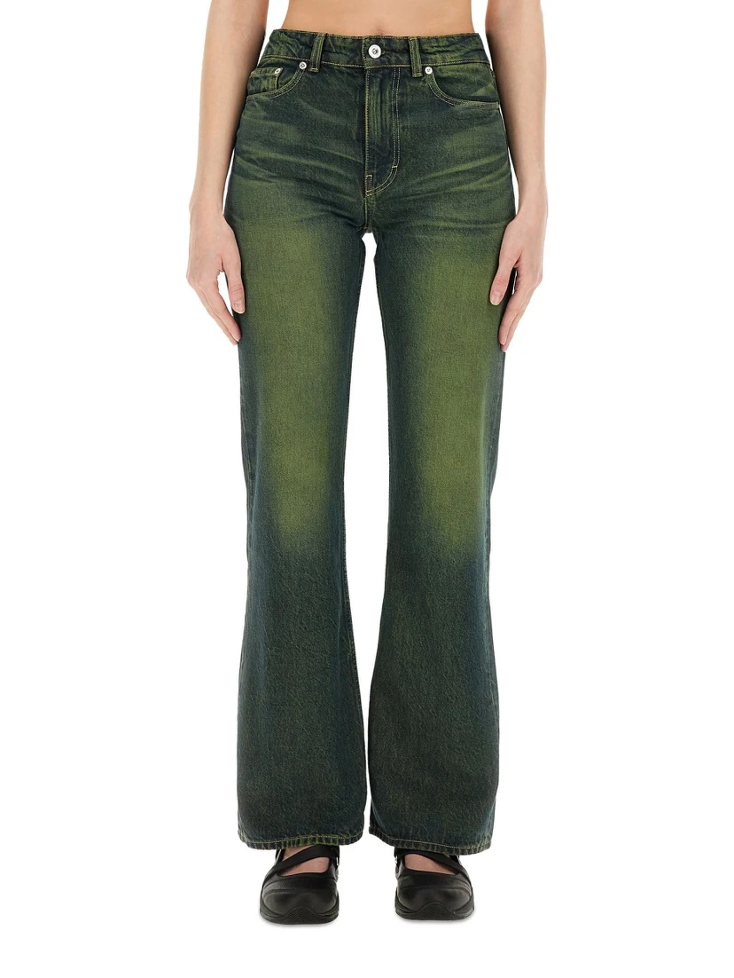 "BOOT CUT MALIBU" JEANS