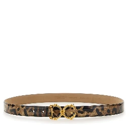 LEOPARD PRINT BELT