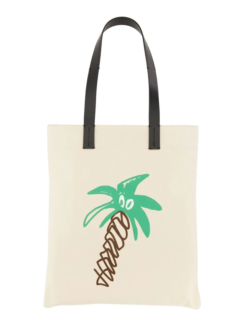 COTTON CANVAS SHOPPING BAG