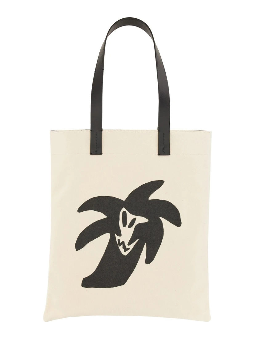 COTTON CANVAS SHOPPING BAG