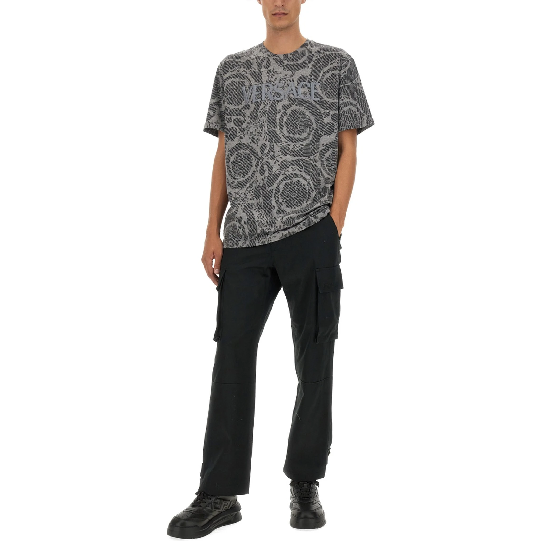 SILHOUETTE BAROQUE LOGO T-SHIRT