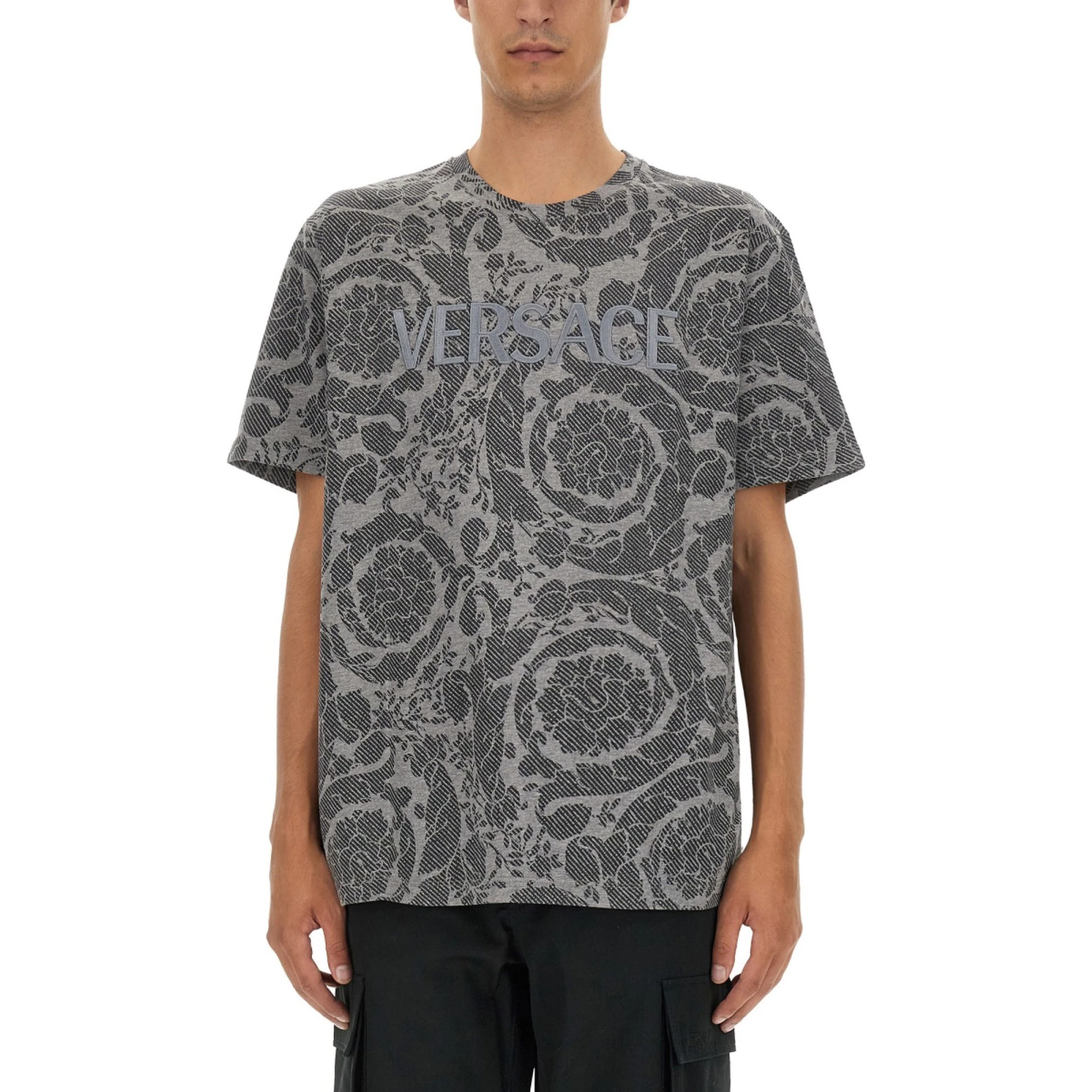 SILHOUETTE BAROQUE LOGO T-SHIRT