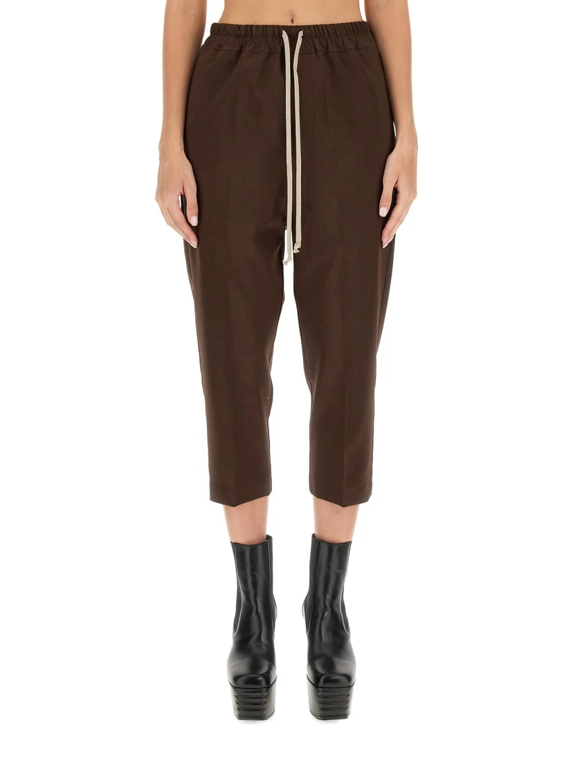 DRAWSTRING ASTAIRES CROPPED PANTS