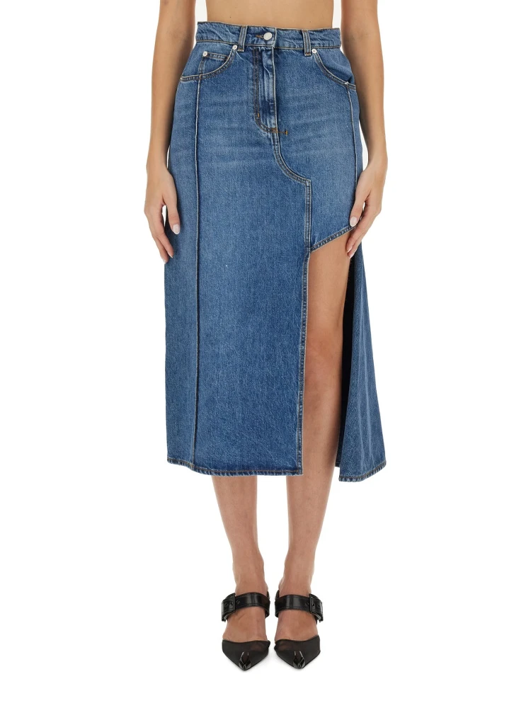 PENCIL SKIRT WITH CUT-OUT