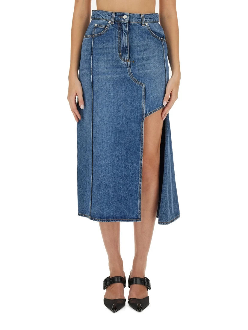 PENCIL SKIRT WITH CUT-OUT