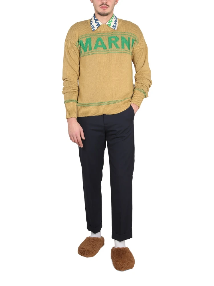 KNIT SWEATSHIRT WITH LOGO alternative