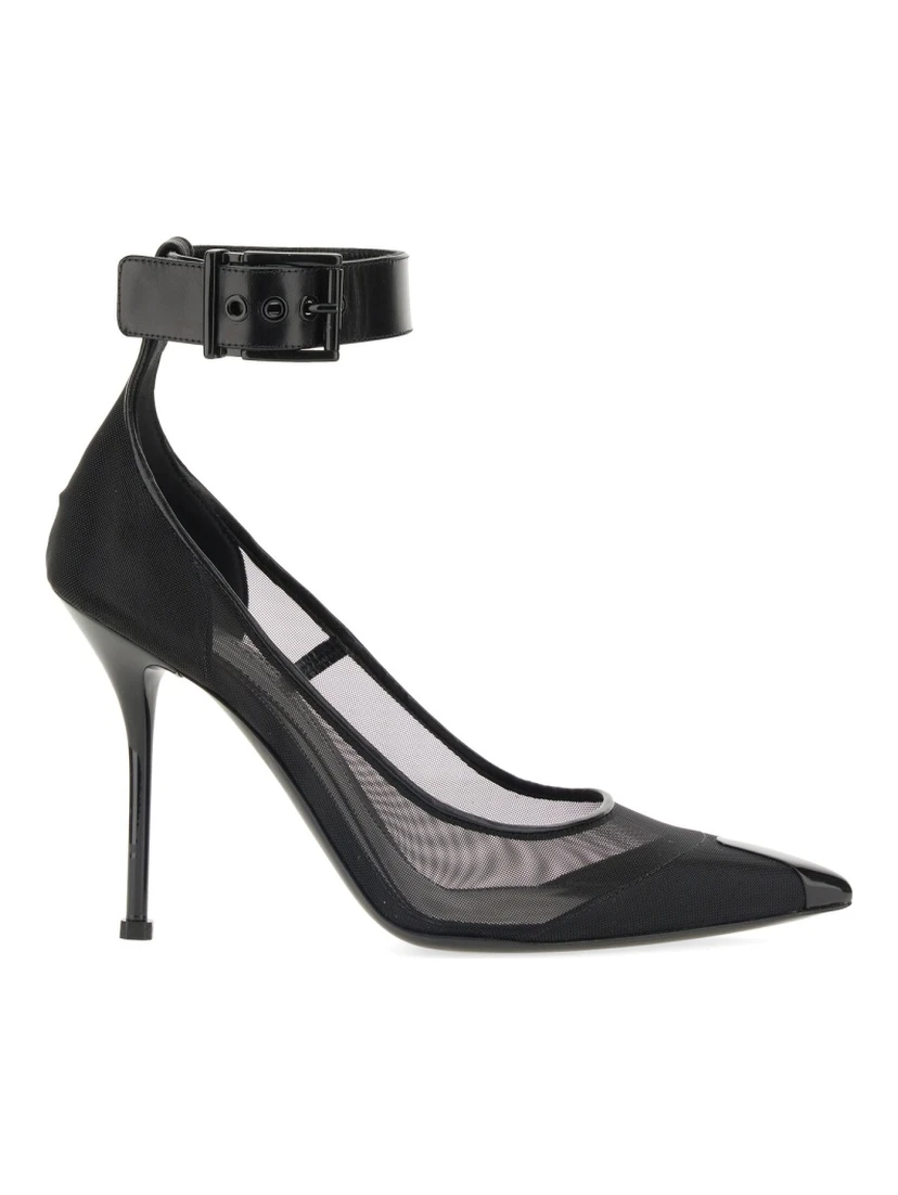 PUNK PUMPS WITH STRAP