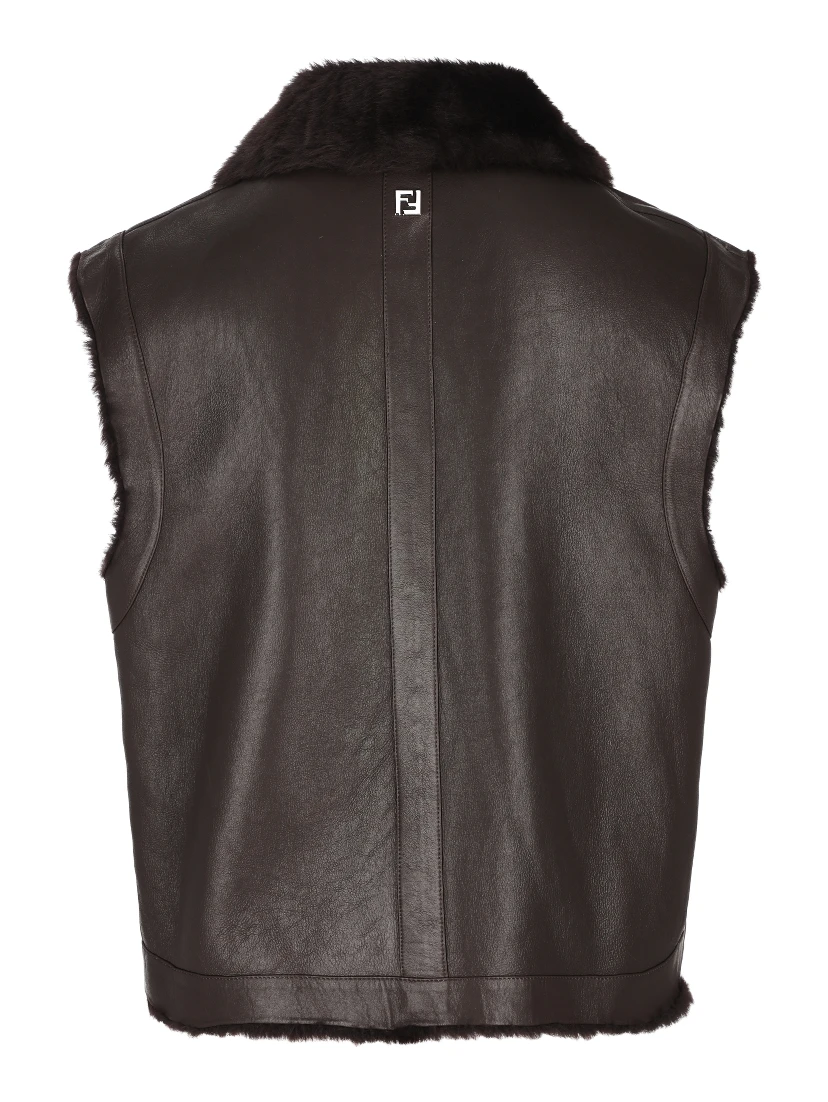 Fendi Jackets Brown