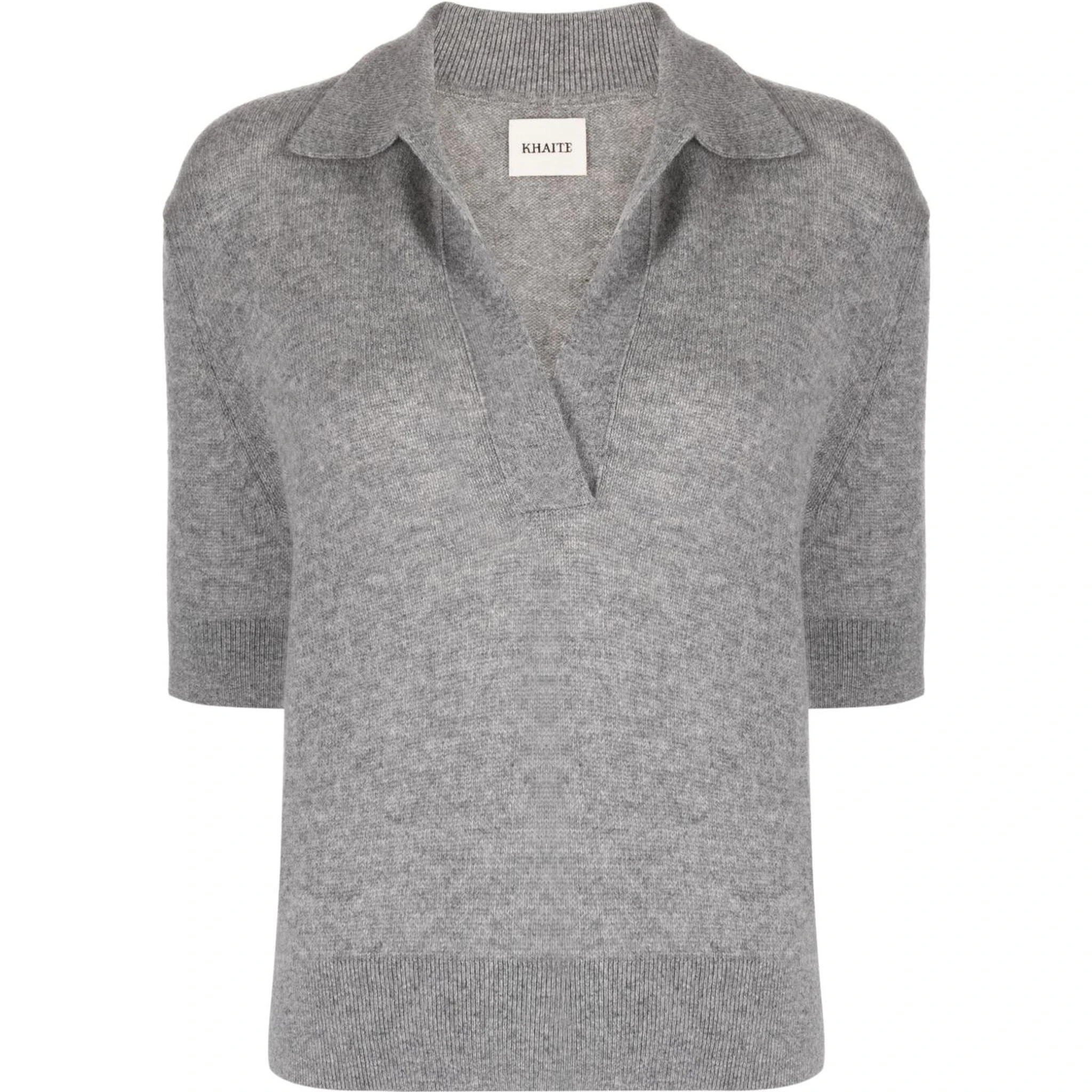 KHAITE T-shirts and Polos Grey