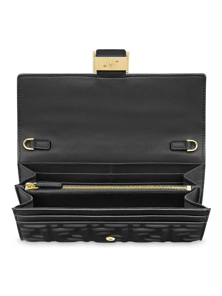 "Baguette" wallet with chain alternative