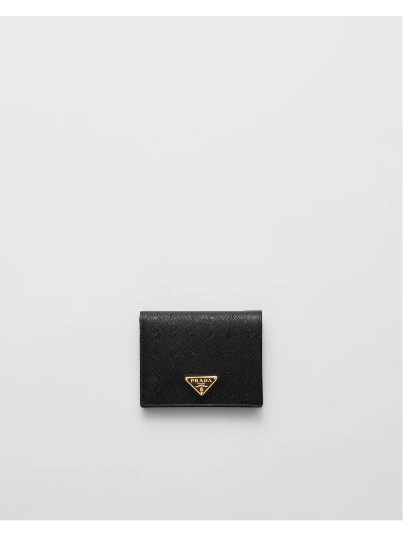 Wallet in Saffiano leather