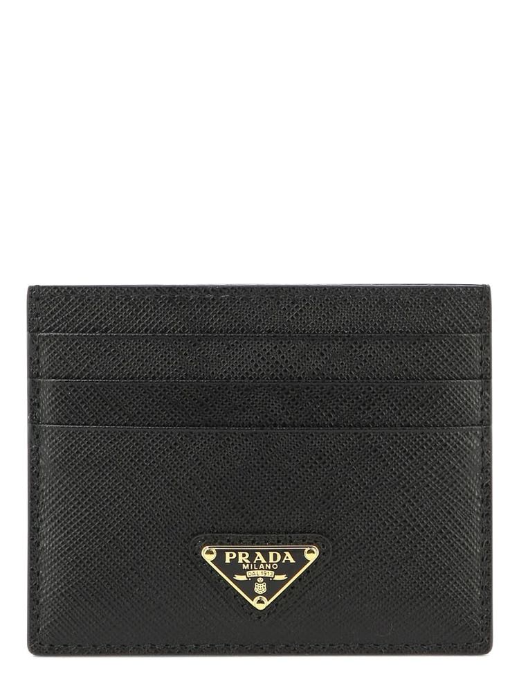 Saffiano leather cards holder