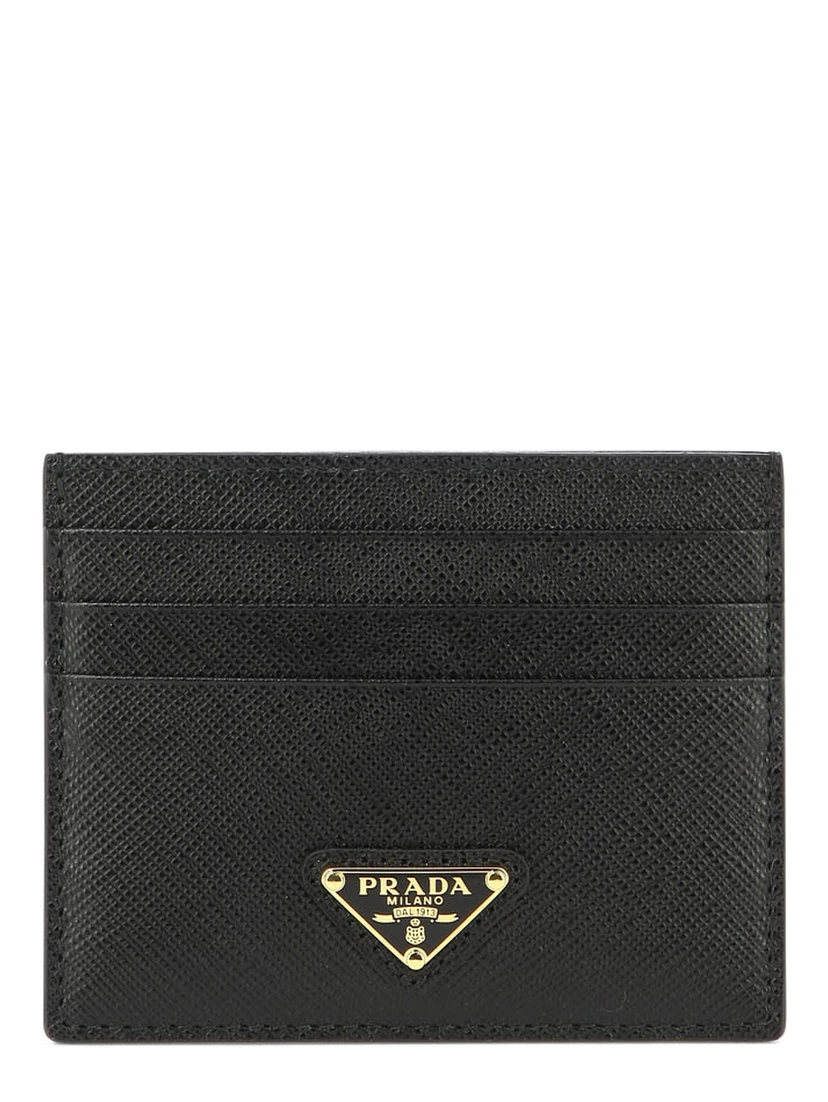 Saffiano leather cards holder