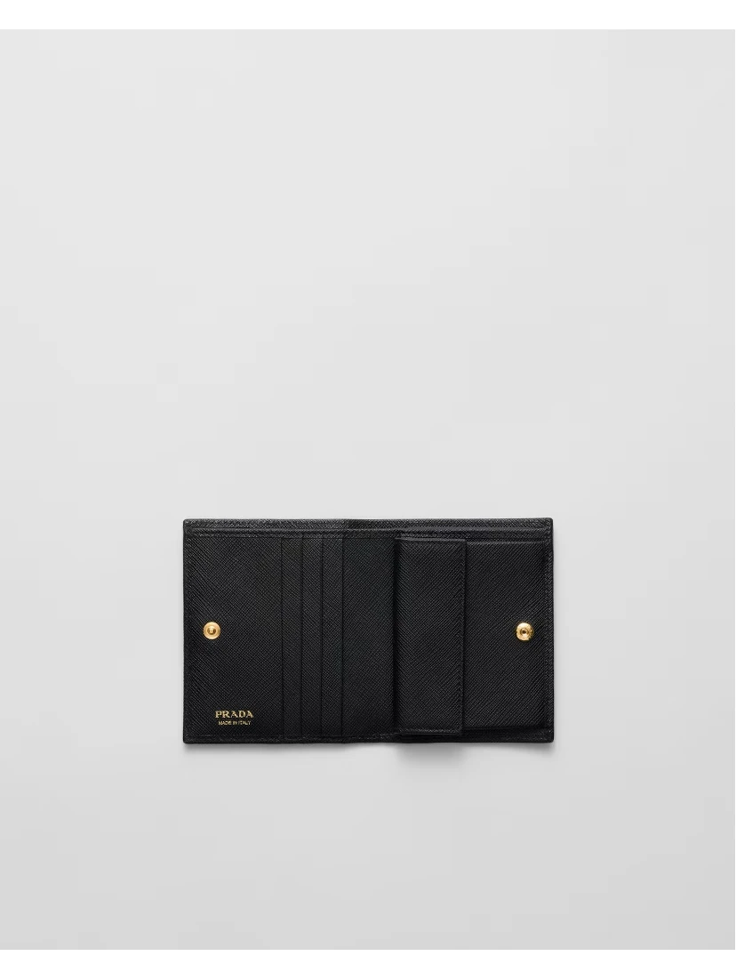 Wallet in Saffiano leather