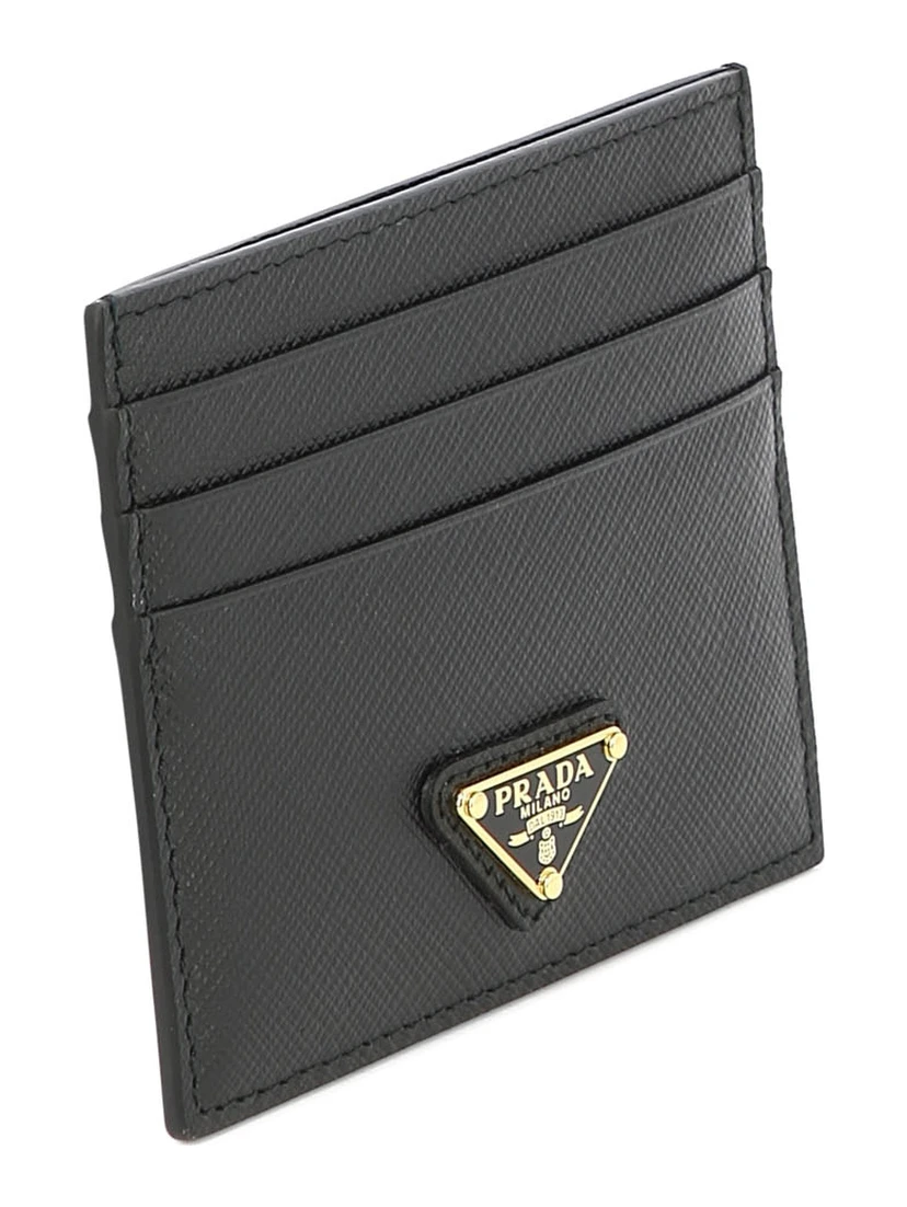 Saffiano leather cards holder