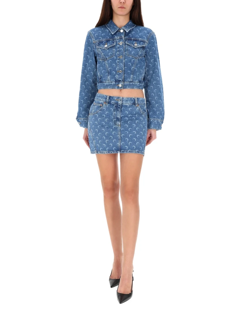 "MOON LASER" SHORT JACKET