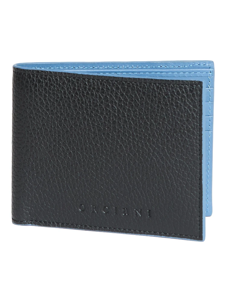 Portafoglio Micron Bicolore In Pelle