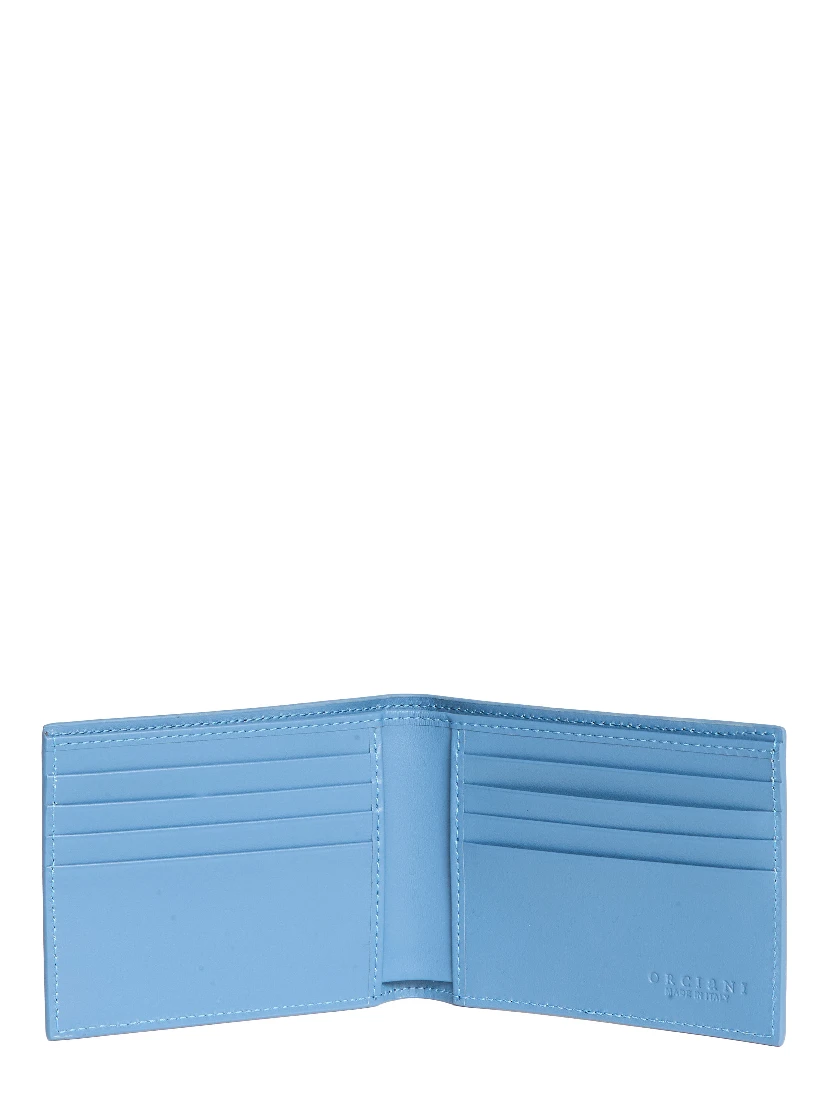 Portafoglio Micron Bicolore In Pelle