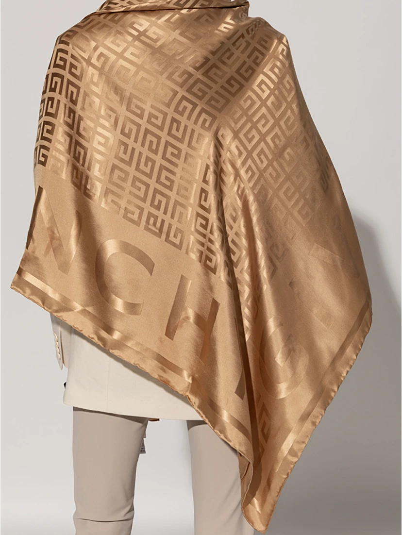 Classic Logo Patterned Scarf