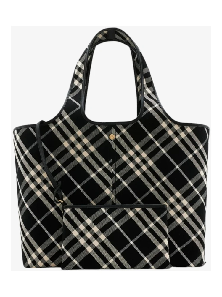 Medium Vintage Check canvas tote bag alternative