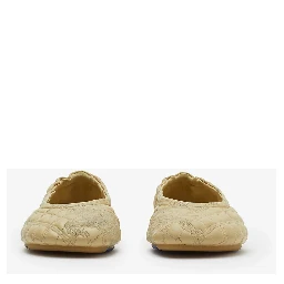 BURBERRY ballet flats