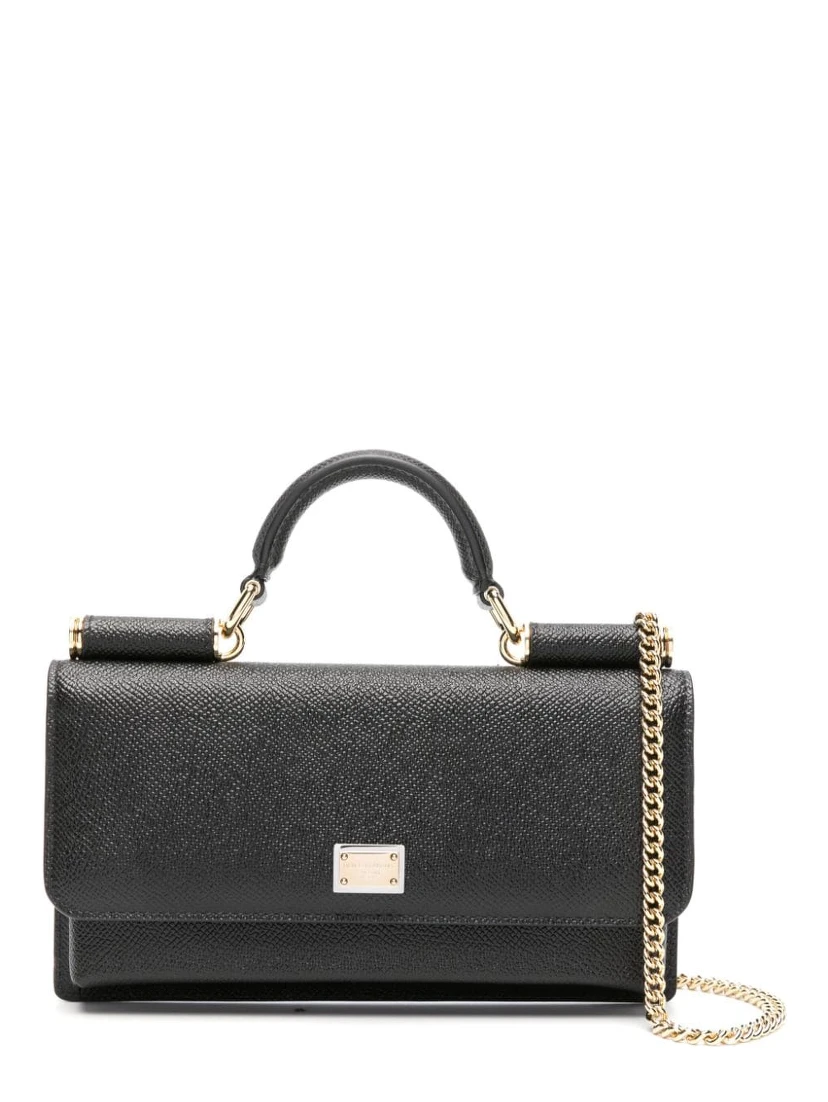 Embossed-iguana leather clutch bag