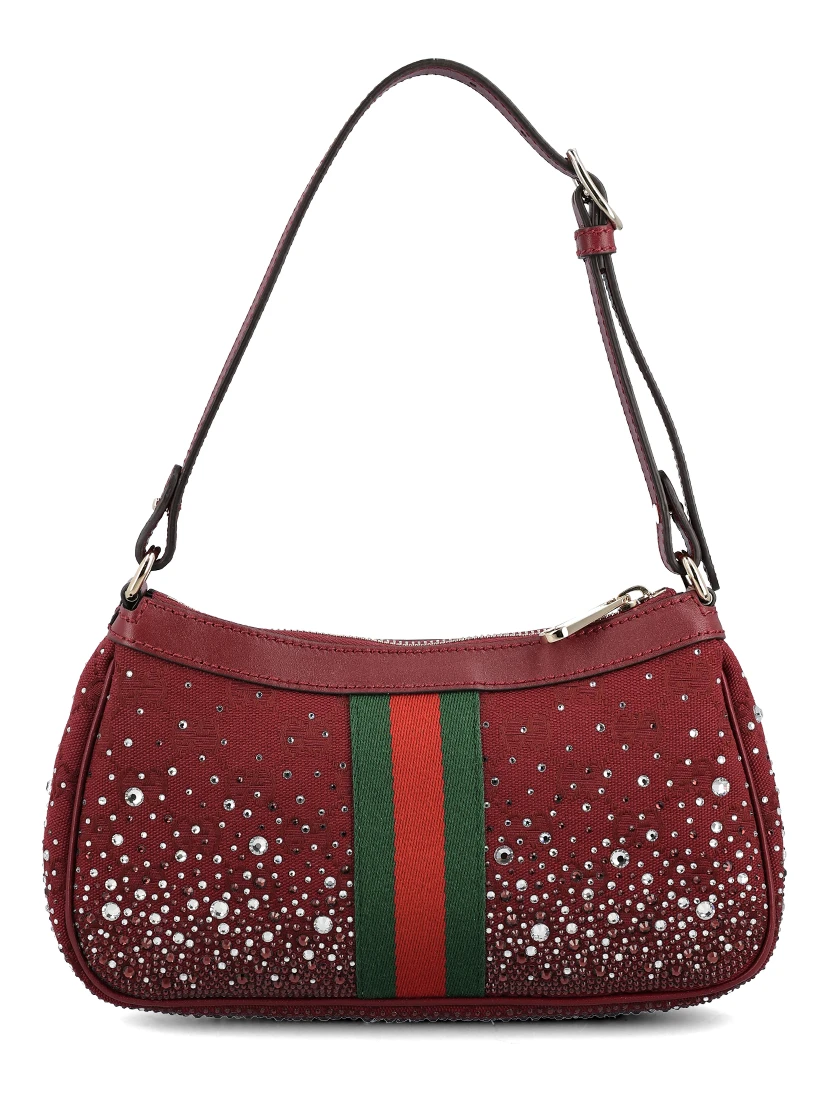 small Ophidia Crystals shoulder bag