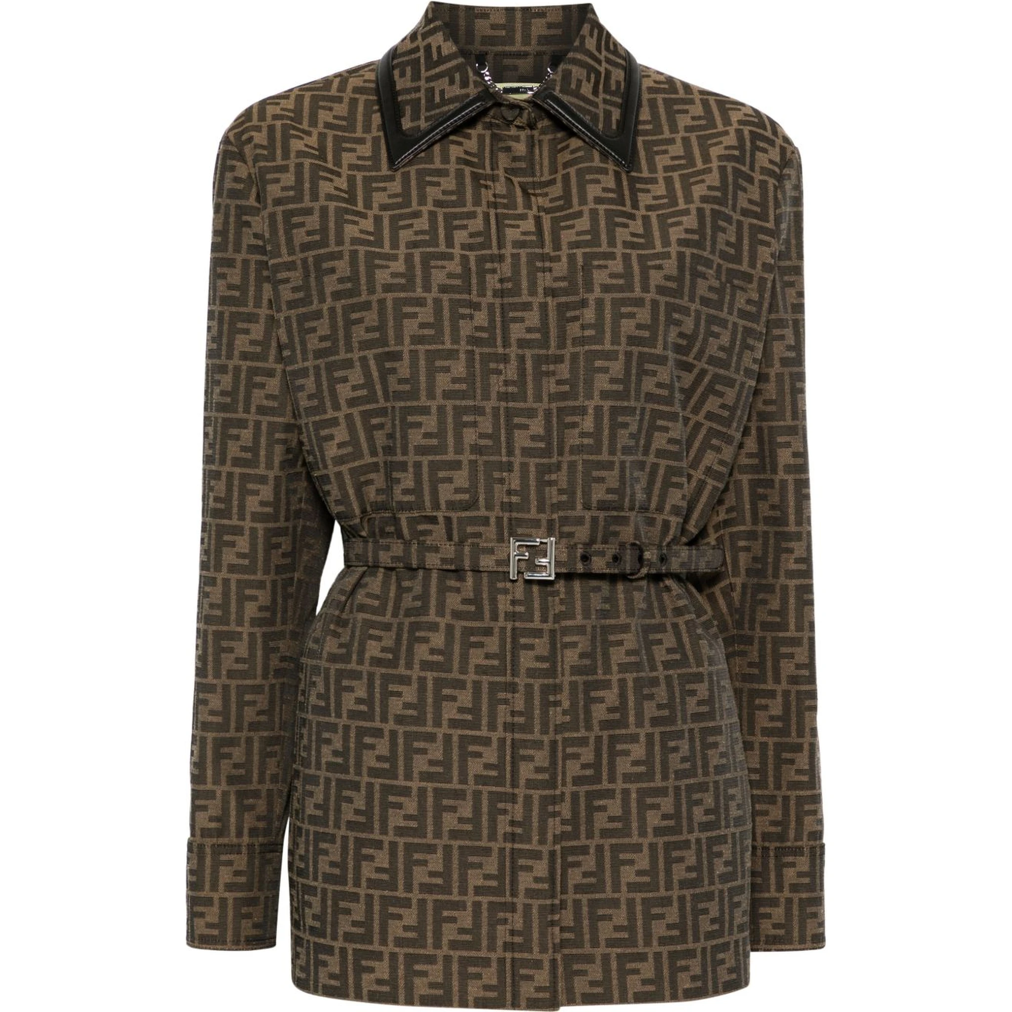 Fendi Jackets Brown