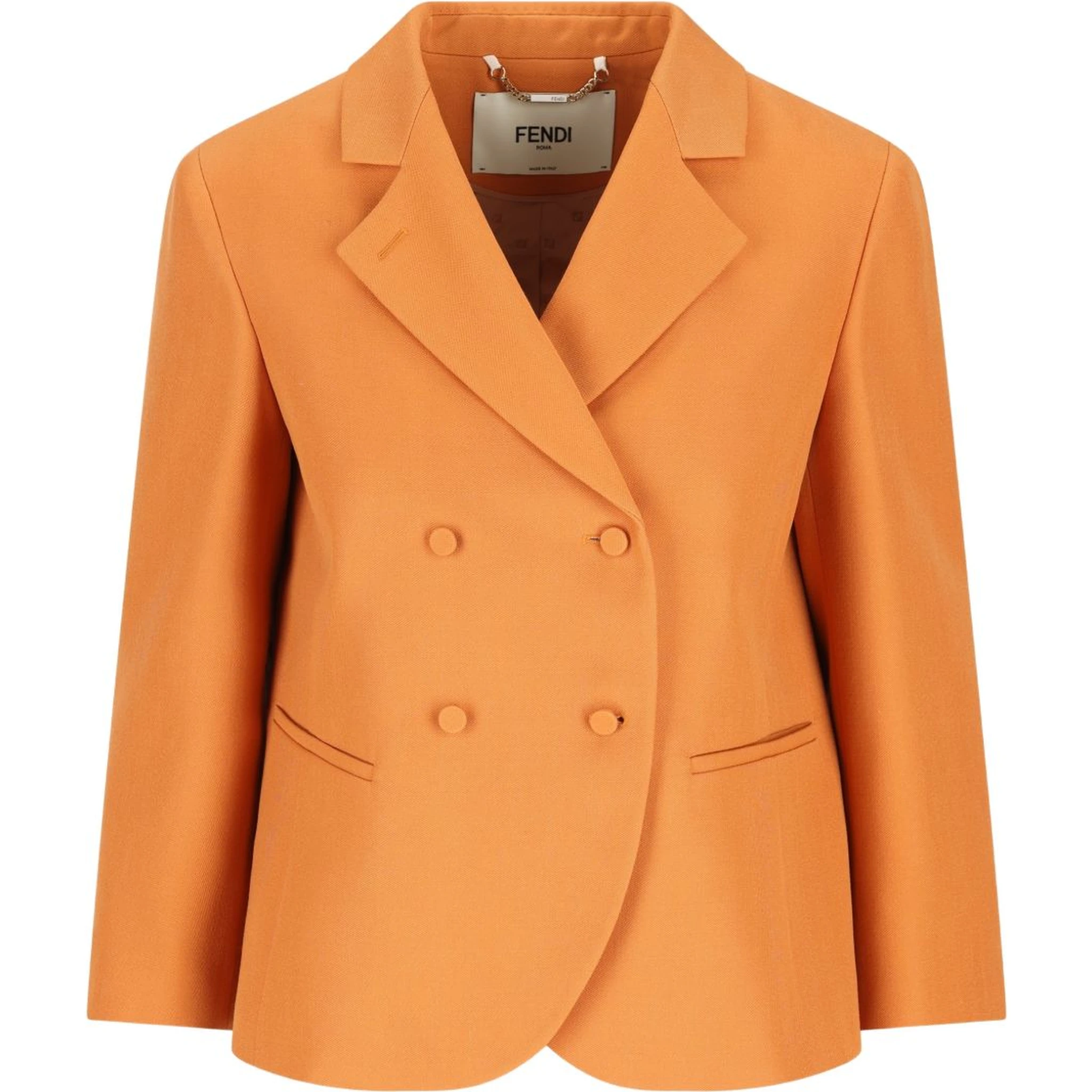 Fendi Jackets Orange
